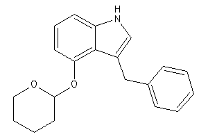 3-benzyl-4-tetrahydropyran-2-yloxy-1H-indole