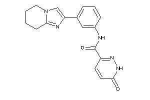 Image of 6-keto-N-[3-(5,6,7,8-tetrahydroimidazo[1,2-a]pyridin-2-yl)phenyl]-1H-pyridazine-3-carboxamide