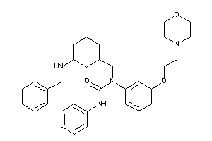1-[[3-(benzylamino)cyclohexyl]methyl]-1-[3-(2-morpholinoethoxy)phenyl]-3-phenyl-urea