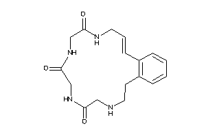 4,7,10,13-tetrazabicyclo[15.4.0]henicosa-1(17),15,18,20-tetraene-6,9,12-trione