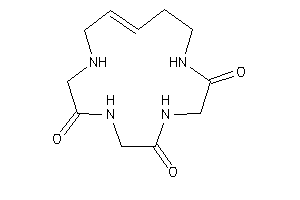 Image of 3,6,9,15-tetrazacyclopentadec-11-ene-1,4,7-trione