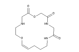 2,14-dioxa-5,8,17-triazacyclooctadec-12-ene-1,4,7-trione