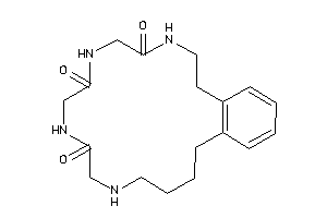 6,9,12,15-tetrazabicyclo[16.4.0]docosa-1(18),19,21-triene-8,11,14-trione