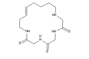 2,5,8,17-tetrazacyclooctadec-11-ene-1,4,7-trione