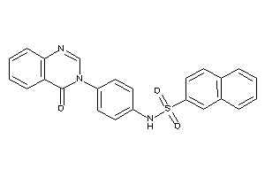 N-[4-(4-ketoquinazolin-3-yl)phenyl]naphthalene-2-sulfonamide
