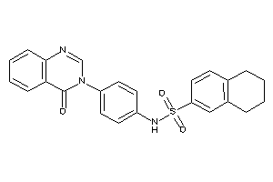 Image of N-[4-(4-ketoquinazolin-3-yl)phenyl]tetralin-6-sulfonamide