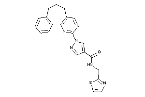 N-(thiazol-2-ylmethyl)-1-BLAHyl-pyrazole-4-carboxamide