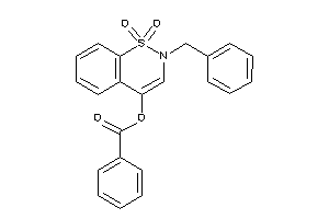 Benzoic Acid (2-benzyl-1,1-diketo-benzo[e]thiazin-4-yl) Ester