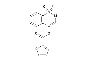 Furan-2-carboxylic Acid (1,1-diketo-2H-benzo[e]thiazin-4-yl) Ester