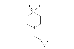 4-(cyclopropylmethyl)-1,4-thiazinane 1,1-dioxide