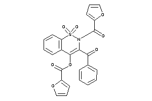 Image of Furan-2-carboxylic Acid [3-benzoyl-2-(2-furoyl)-1,1-diketo-benzo[e]thiazin-4-yl] Ester