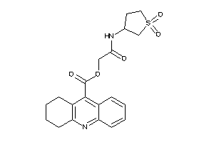 1,2,3,4-tetrahydroacridine-9-carboxylic Acid [2-[(1,1-diketothiolan-3-yl)amino]-2-keto-ethyl] Ester