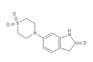 6-(1,1-diketo-1,4-thiazinan-4-yl)oxindole