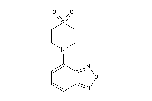 4-benzofurazan-4-yl-1,4-thiazinane 1,1-dioxide