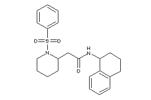 Image of 2-(1-besyl-2-piperidyl)-N-tetralin-1-yl-acetamide