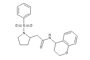 Image of 2-(1-besylpyrrolidin-2-yl)-N-chroman-4-yl-acetamide