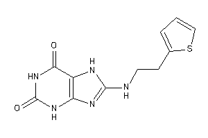 Image of 8-[2-(2-thienyl)ethylamino]-7H-xanthine