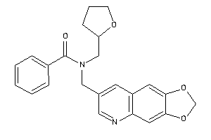 N-([1,3]dioxolo[4,5-g]quinolin-7-ylmethyl)-N-(tetrahydrofurfuryl)benzamide