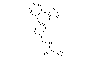 N-[4-[2-(1,2,4-oxadiazol-5-yl)phenyl]benzyl]cyclopropanecarboxamide