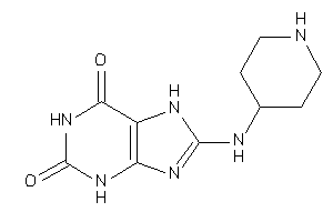 8-(4-piperidylamino)-7H-xanthine