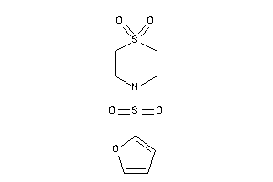 4-(2-furylsulfonyl)-1,4-thiazinane 1,1-dioxide