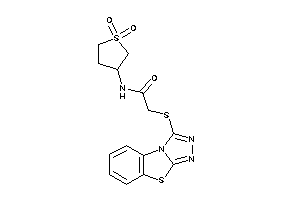 N-(1,1-diketothiolan-3-yl)-2-([1,2,4]triazolo[3,4-b][1,3]benzothiazol-1-ylthio)acetamide