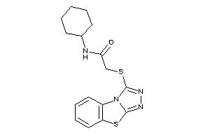 N-cyclohexyl-2-([1,2,4]triazolo[3,4-b][1,3]benzothiazol-1-ylthio)acetamide