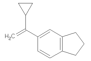 Image of 5-(1-cyclopropylvinyl)indane