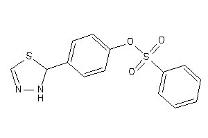 Image of Benzenesulfonic Acid [4-(2,3-dihydro-1,3,4-thiadiazol-2-yl)phenyl] Ester