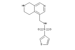 Image of N-(5,6,7,8-tetrahydro-2,7-naphthyridin-4-ylmethyl)thiophene-3-sulfonamide