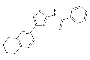 N-(4-tetralin-6-ylthiazol-2-yl)benzamide