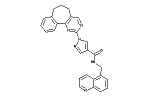 N-(5-quinolylmethyl)-1-BLAHyl-pyrazole-4-carboxamide