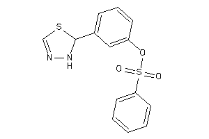Image of Benzenesulfonic Acid [3-(2,3-dihydro-1,3,4-thiadiazol-2-yl)phenyl] Ester