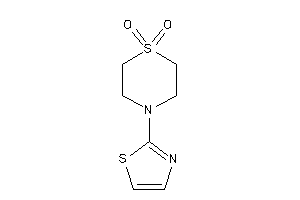 Image of 4-thiazol-2-yl-1,4-thiazinane 1,1-dioxide