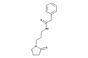 N-[3-(2-ketopyrrolidino)propyl]-2-phenyl-acetamide
