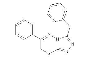 3-benzyl-6-phenyl-7H-[1,2,4]triazolo[3,4-b][1,3,4]thiadiazine