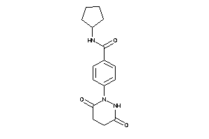 Image of N-cyclopentyl-4-(3,6-diketohexahydropyridazin-1-yl)benzamide