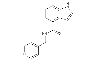 N-(4-pyridylmethyl)-1H-indole-4-carboxamide