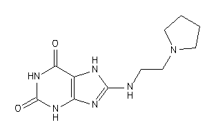 8-(2-pyrrolidinoethylamino)-7H-xanthine