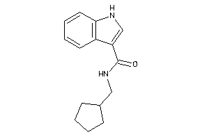 N-(cyclopentylmethyl)-1H-indole-3-carboxamide