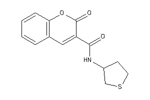 2-keto-N-tetrahydrothiophen-3-yl-chromene-3-carboxamide
