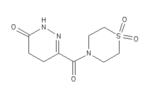 3-(1,1-diketo-1,4-thiazinane-4-carbonyl)-4,5-dihydro-1H-pyridazin-6-one