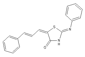 Image of 5-cinnamylidene-2-phenylimino-thiazolidin-4-one