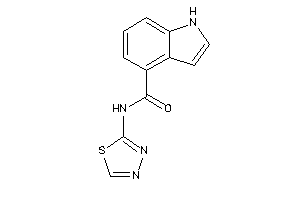 N-(1,3,4-thiadiazol-2-yl)-1H-indole-4-carboxamide
