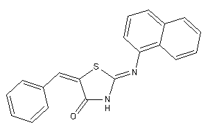 Image of 5-benzal-2-(1-naphthylimino)thiazolidin-4-one