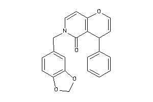4-phenyl-6-piperonyl-4H-pyrano[3,2-c]pyridin-5-one