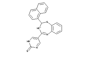 Image of 5-[2-(1-naphthyl)-2,3-dihydro-1,5-benzothiazepin-3-id-4-yl]-1H-pyrimidine-2-thione