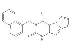 2-(1-naphthylmethyl)-4H-purino[8,7-b]oxazole-1,3-quinone