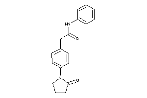 2-[4-(2-ketopyrrolidino)phenyl]-N-phenyl-acetamide