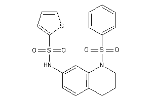 N-(1-besyl-3,4-dihydro-2H-quinolin-7-yl)thiophene-2-sulfonamide